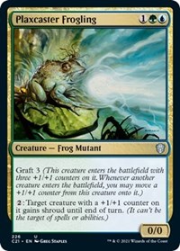 Plaxcaster Frogling, Commander 2021