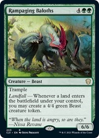 Rampaging Baloths, Commander 2021