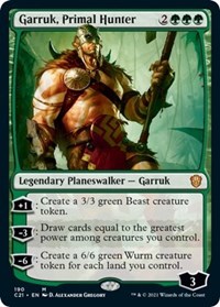 Garruk, Primal Hunter, Commander 2021
