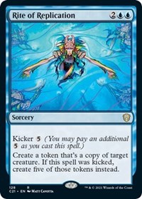 Rite of Replication, Commander 2021