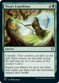 Nissa's Expedition, Commander 2021