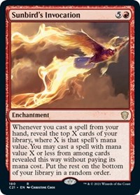 Sunbird's Invocation, Commander 2021