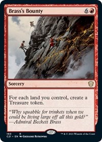 Brass's Bounty, Commander 2021