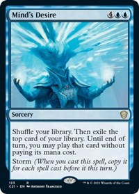 Mind's Desire, Commander 2021