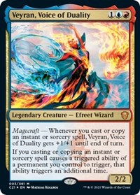 Veyran, Voice of Duality, Commander 2021
