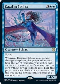 Dazzling Sphinx, Commander 2021