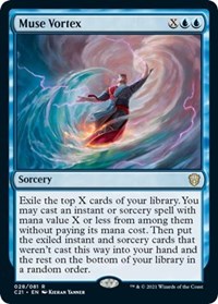 Muse Vortex, Commander 2021