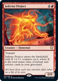 Inferno Project, Commander 2021