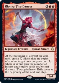 Rionya, Fire Dancer, Commander 2021