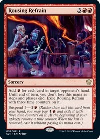 Rousing Refrain, Commander 2021