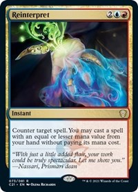 Reinterpret, Commander 2021