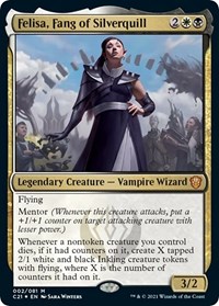 Felisa, Fang of Silverquill, Commander 2021