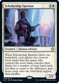 Scholarship Sponsor, Commander 2021
