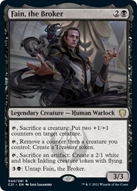 Fain, the Broker, Commander 2021