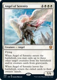 Angel of Serenity, Commander 2021