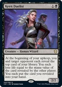 Keen Duelist, Commander 2021