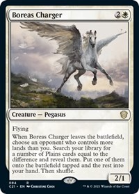 Boreas Charger, Commander 2021