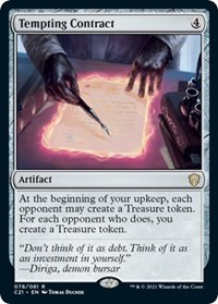 Tempting Contract, Commander 2021