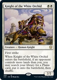 Knight of the White Orchid, Commander 2021