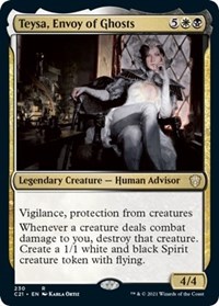 Teysa, Envoy of Ghosts, Commander 2021