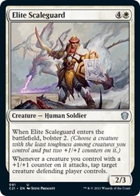 Elite Scaleguard, Commander 2021