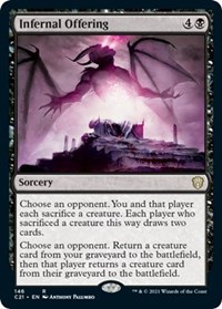 Infernal Offering, Commander 2021