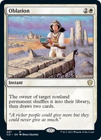 Oblation, Commander 2021