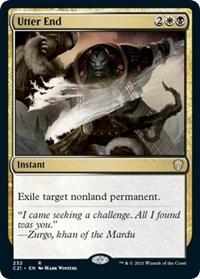 Utter End, Commander 2021