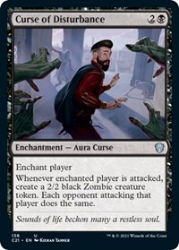 Curse of Disturbance, Commander 2021