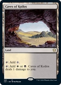 Caves of Koilos, Commander 2021