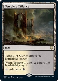 Temple of Silence, Commander 2021