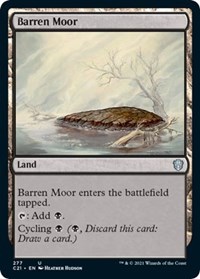 Barren Moor, Commander 2021