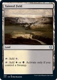 Tainted Field, Commander 2021