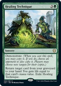 Healing Technique, Commander 2021
