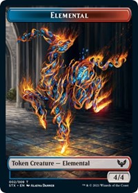 Elemental Token, Strixhaven: School of Mages