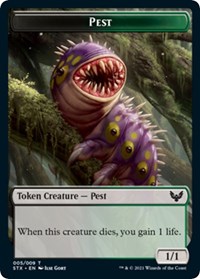 Pest Token, Strixhaven: School of Mages
