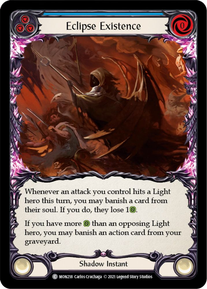 Eclipse Existence, 1st-edition-normal, front