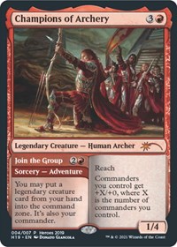 Champions of Archery, Unique and Miscellaneous Promos