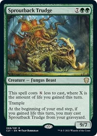 Sproutback Trudge, Commander 2021