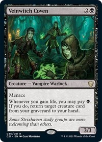 Veinwitch Coven, Commander 2021