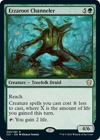 Ezzaroot Channeler, Commander 2021