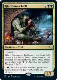 Gluttonous Troll, Commander 2021
