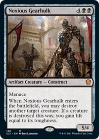 Noxious Gearhulk, Commander 2021