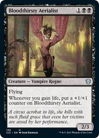 Bloodthirsty Aerialist, Commander 2021