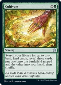 Cultivate, Commander 2021