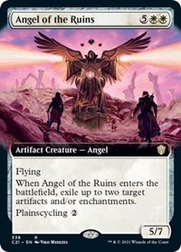 Angel of the Ruins (Extended Art), Commander 2021