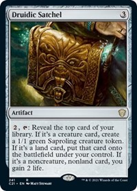 Druidic Satchel, Commander 2021