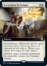 Excavation Technique (Extended Art), Commander 2021