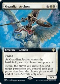 Guardian Archon (Extended Art), Commander 2021