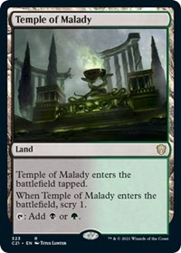 Temple of Malady, Commander 2021